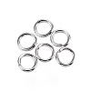 Tarnish Resistant 304 Stainless Steel Open Jump Rings X-STAS-D448-097P-4.5mm-1