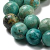 Natural Peruvian Turquoise(Jasper) Beads Strands G-A219-A05-03-3