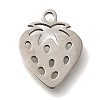 201 Stainless Steel Pendants STAS-R136-01P-02-1