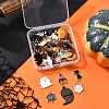 Halloween Theme Alloy Enamel Pendants FIND-SP0004-37-7