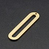 201 Stainless Steel Open Back Bezel Pendants STAS-R111-LA140-2