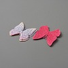 Butterfly Shape Cloth Sew on Patches Applique DIY-WH0032-89B-2