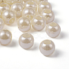 ABS Plastic Imitation Pearl European Beads X-MACR-R530-12mm-A41-5
