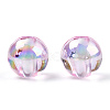 Transparent Acrylic Beads MACR-T046-01E-03-3