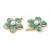 304 Stainless Steel Enamel Pendants STAS-K256-11G-01-2