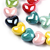 Handmade Porcelain Bead Strands PORC-N007-26-3