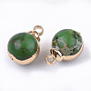 Natural Regalite/Imperial Jasper/Sea Sediment Jasper Charms X-G-T111-11D-2