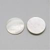 Natural Freshwater Shell Cabochons SSHEL-R042-08-2