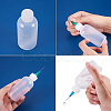50ml Plastic Glue Liquid Container TOOL-BC0008-09-4