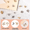 12 Sets 12 Styles Brass Magnetic Clasps FIND-TA0002-20-13