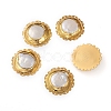 Electroplated Pearl Multi-Strand Links PEAR-G009-04G-1