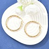 304 Stainless Steel Hoop Earrings X-EJEW-H322-17G-5