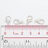 Silver Color Plated Alloy Lobster Claw Clasps X-E102-S-5