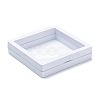 Square Transparent PE Thin Film Suspension Jewelry Display Box CON-D009-01A-05-2
