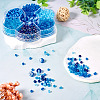 7 Styles Glass Seed Beads SEED-TA0001-41B-6