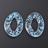 Transparent Acrylic Linking Rings OACR-N009-014A-12-3