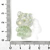 Transparent Resin Little Bear Ornament RESI-S015-01J-3