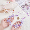 1Pc Imitation Pearl Ribbon Hair Bands OHAR-NB0001-33B-3