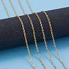 Ion Plating(IP) 304 Stainless Steel Cable Chains CHS-F007-01G-A-5