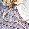 Natural Fossil Beads Strands X-G-E110-4mm-2-6