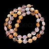 Natural Red Agate Beads Strands G-K389-B90-01-3