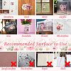 3 Sheets 3 Styles PVC Waterproof Decorative Stickers DIY-WH0404-367-7