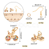 DIY Dangle Earring Making Kits DIY-AR0001-58-2