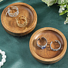 Wood Flat Round Jewely Display Tray LS-ODIS-WH20003-05A-7