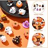 32Pcs 16 Styles Halloween Resin Display Decorations DJEW-CJ0001-04-3