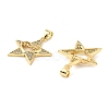 Mother's Day Brass Micro Pave Cubic Zirconia Pendants KK-M324-02G-G-2