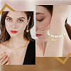 10Pcs Brass Pendants KK-BBC0023-79G-5