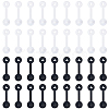 300Pcs 2 Colors Plastic Anti-theft Buckles FIND-CY0001-55A-1