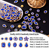 100Pcs Teardrop/Heart/Star Sew on Rhinestones GACR-TA0001-07D-4