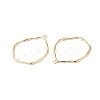 Brass Open Back Bezel KK-O144-03G-2