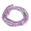 Spray Painted Glass Beads Strands GLAA-A038-C-52-2