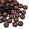 Opaque Acrylic Beads OACR-P029-02A-01-1