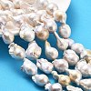 Natural Nucleated Pearl Beads Strands PEAR-B004-15A-01A-1