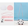 DIY Panda Crossbody Bag Making Kits PURS-PW0010-50A-1