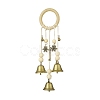 Iron Witch Bells Protection for Door Knob Hanger HJEW-JM00915-1
