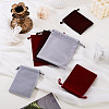 6Pcs 6 Styles Velvet Jewelry Drawstring Bags TP-TADJ0001-01-5