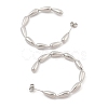 304 Stainless Steel Teardrop Stud Earrings for Women EJEW-C120-20P-2