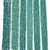 Electroplate Glass Beads Strands EGLA-A044-P8mm-B31-2