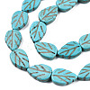 Gemstone Beads Strands X-TURQ-S240-14x10mm-2-2