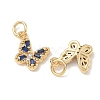 SHEGRACE Brass Pave Clear Cubic Zirconia Pendants XGRQ3Q901-628G-E-2