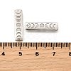 Rack Plating Brass Moon Phase Bar Pendants KK-H756-01P-A-5