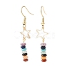 Golden 304 Stainless Steel Dangle Earring EJEW-JE05673-01-1
