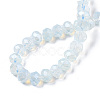 Electroplate Glass Beads Strands EGLA-A034-J8mm-A10-3