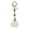 Saint Patrick's Day Wood Pendant Decoration LS-HJEW-G023-02A-2