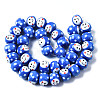 Handmade Bumpy Lampwork Beads Strands LAMP-Q031-009B-2