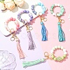 Silicone Beads Keychain KEYC-YW00193-01-4
